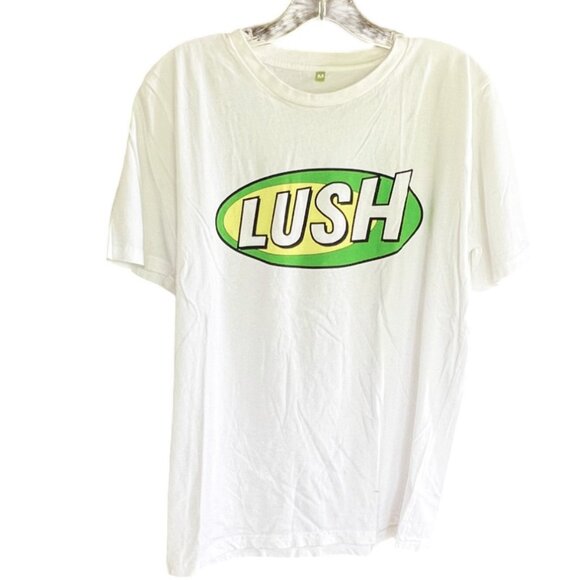 LUSH Limited Edition Retro Logo T-Shirt, Size M - Picture 1 of 3